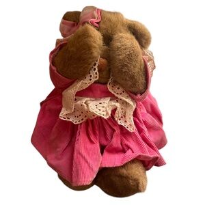 Vintage Mango Magnetic Hands Peek A Boo Plush Brown Teddy Bear 10” Jointed Legs